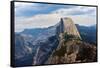 USA, California, Yosemite National Park, Half Dome, Glacier Point-Bernard Friel-Framed Stretched Canvas