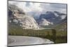 USA, California, Yosemite National Park. Medicott Dome above lake.-Don Paulson-Mounted Photographic Print