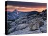 USA, California, Yosemite National Park. Sunset Light on Half Dome from Olmsted Point-Ann Collins-Stretched Canvas