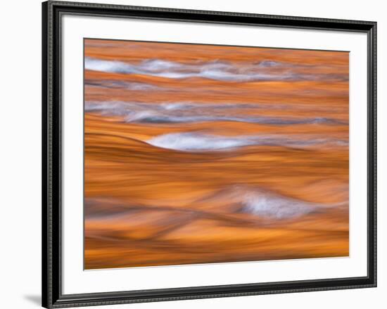 USA, California, Yosemite National Park, Sunset reflection in the Merced River-Ann Collins-Framed Photographic Print
