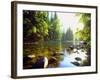 USA, California, Yosemite National Park. the Merced River-Jaynes Gallery-Framed Photographic Print