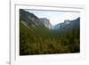 USA, California, Yosemite National Park, Tunnel View of El Capitan and Half Dome-Bernard Friel-Framed Photographic Print