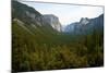 USA, California, Yosemite National Park, Tunnel View of El Capitan and Half Dome-Bernard Friel-Mounted Photographic Print