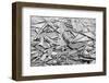 USA, California, Yosemite National Park. Winter ice patterns on the Merced River-Ann Collins-Framed Photographic Print