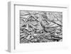 USA, California, Yosemite National Park. Winter ice patterns on the Merced River-Ann Collins-Framed Photographic Print