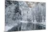 USA, California, Yosemite National Park. Winter Landscape of Merced River-Jaynes Gallery-Mounted Photographic Print