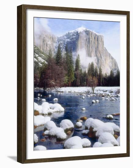 USA, California, Yosemite National Park. Winter-Jaynes Gallery-Framed Premium Photographic Print