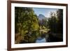 USA California. Yosemite National Park, Yosemite Valley over Merced River.-Alison Jones-Framed Premium Photographic Print