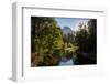 USA California. Yosemite National Park, Yosemite Valley over Merced River.-Alison Jones-Framed Photographic Print