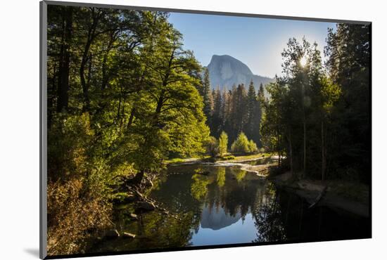 USA California. Yosemite National Park, Yosemite Valley over Merced River.-Alison Jones-Mounted Photographic Print