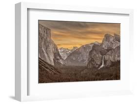 USA, California, Yosemite, Tunnel View-John Ford-Framed Photographic Print