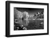 USA, California. Yosemite Valley view from the bank of Merced river.-Anna Miller-Framed Photographic Print