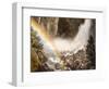 USA, California, Yosemite, Yosemite Falls, rainbow-John Ford-Framed Photographic Print