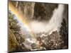 USA, California, Yosemite, Yosemite Falls, rainbow-John Ford-Mounted Photographic Print