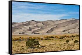 USA, Colorado, Alamosa, Great Sand Dunes National Park and Preserve-Bernard Friel-Framed Stretched Canvas