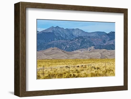 USA, Colorado, Alamosa, Great Sand Dunes National Park and Preserve-Bernard Friel-Framed Photographic Print