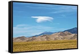 USA, Colorado, Alamosa, Great Sand Dunes National Park and Preserve-Bernard Friel-Framed Stretched Canvas