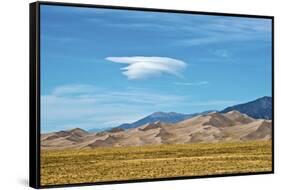 USA, Colorado, Alamosa, Great Sand Dunes National Park and Preserve-Bernard Friel-Framed Stretched Canvas