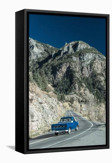 USA, Colorado, Between Silverton and Ouray, the Million Dollar Highway Part-Alan Copson-Framed Stretched Canvas