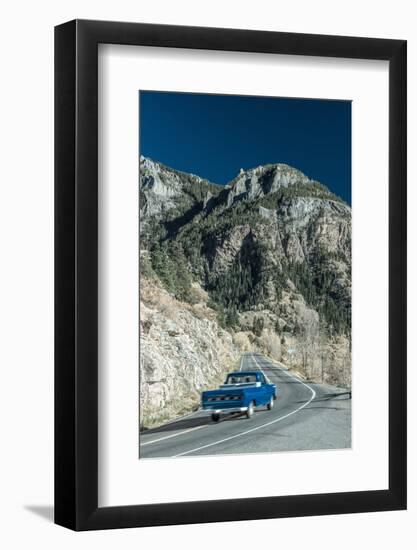 USA, Colorado, Between Silverton and Ouray, the Million Dollar Highway Part-Alan Copson-Framed Photographic Print