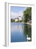 USA, Colorado, Colorado Springs. Broadmoor Resort's Cheyenne Lake-Trish Drury-Framed Photographic Print