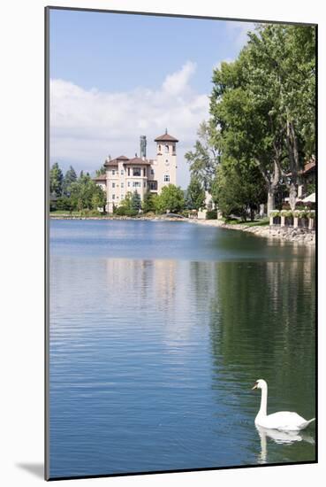 USA, Colorado, Colorado Springs. Broadmoor Resort's Cheyenne Lake-Trish Drury-Mounted Photographic Print