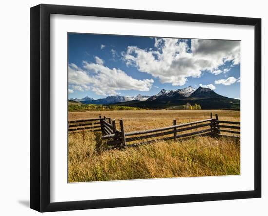 USA, Colorado, Dallas Divide, Last Dollar Ranch-Ann Collins-Framed Photographic Print