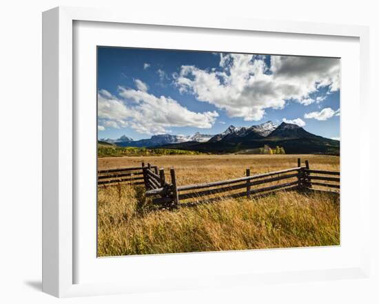 USA, Colorado, Dallas Divide, Last Dollar Ranch-Ann Collins-Framed Photographic Print