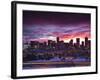 USA, Colorado, Denver, City View from the West-Walter Bibikow-Framed Photographic Print