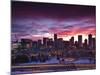 USA, Colorado, Denver, City View from the West-Walter Bibikow-Mounted Photographic Print