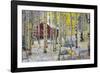 USA, Colorado, Grand Mesa. Solitary Cabin in a Forest-Jaynes Gallery-Framed Photographic Print