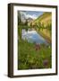 USA, Colorado, Gunnison National Forest. Paradise Divide and Pond Reflection-Jaynes Gallery-Framed Photographic Print