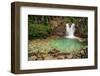 USA, Colorado, Gunnison National Forest. Waterfall and pool on Crystal River.-Jaynes Gallery-Framed Photographic Print