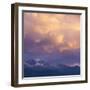 USA, Colorado. Long's Peak at sunset in Rocky Mountain National Park.-Anna Miller-Framed Photographic Print