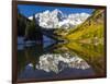 USA, Colorado, Maroon Bells-George Theodore-Framed Photographic Print