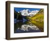 USA, Colorado, Maroon Bells-George Theodore-Framed Photographic Print