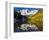 USA, Colorado, Maroon Bells-George Theodore-Framed Photographic Print