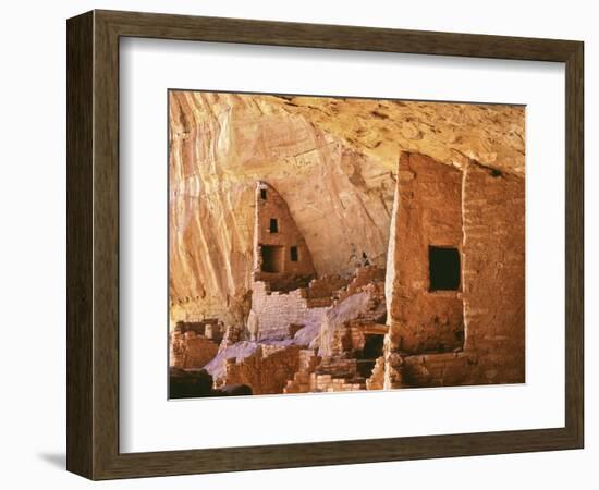 USA, Colorado, Mesa Verde, Long House-John Ford-Framed Photographic Print