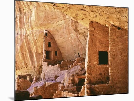 USA, Colorado, Mesa Verde, Long House-John Ford-Mounted Photographic Print