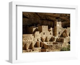 USA, Colorado, Mesa Verde National Park. Cliff Palace ruin-Ann Collins-Framed Photographic Print