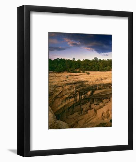 USA, Colorado, Mesa Verde National Park. Cliff Palace Ruins.-Jaynes Gallery-Framed Photographic Print