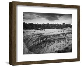 USA, Colorado, Mesa Verde NP. Overview of Cliff Palace Ruins-Dennis Flaherty-Framed Photographic Print