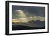 USA, Colorado, Mt. Evans. Landscape of virga rain and God rays.-Cathy and Gordon Illg-Framed Photographic Print