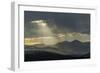 USA, Colorado, Mt. Evans. Landscape of virga rain and God rays.-Cathy and Gordon Illg-Framed Photographic Print