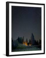 USA, Colorado. Night Sky at Lost Lake Slough-Jaynes Gallery-Framed Premium Photographic Print