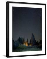 USA, Colorado. Night Sky at Lost Lake Slough-Jaynes Gallery-Framed Premium Photographic Print