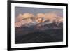 USA, Colorado, Pike NF. Clouds over Pikes Peak at Sunrise-Don Grall-Framed Photographic Print