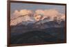 USA, Colorado, Pike NF. Clouds over Pikes Peak at Sunrise-Don Grall-Framed Photographic Print