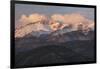 USA, Colorado, Pike NF. Clouds over Pikes Peak at Sunrise-Don Grall-Framed Photographic Print