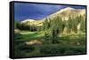 USA, Colorado. Red Mountain at Sunset-Jaynes Gallery-Framed Stretched Canvas